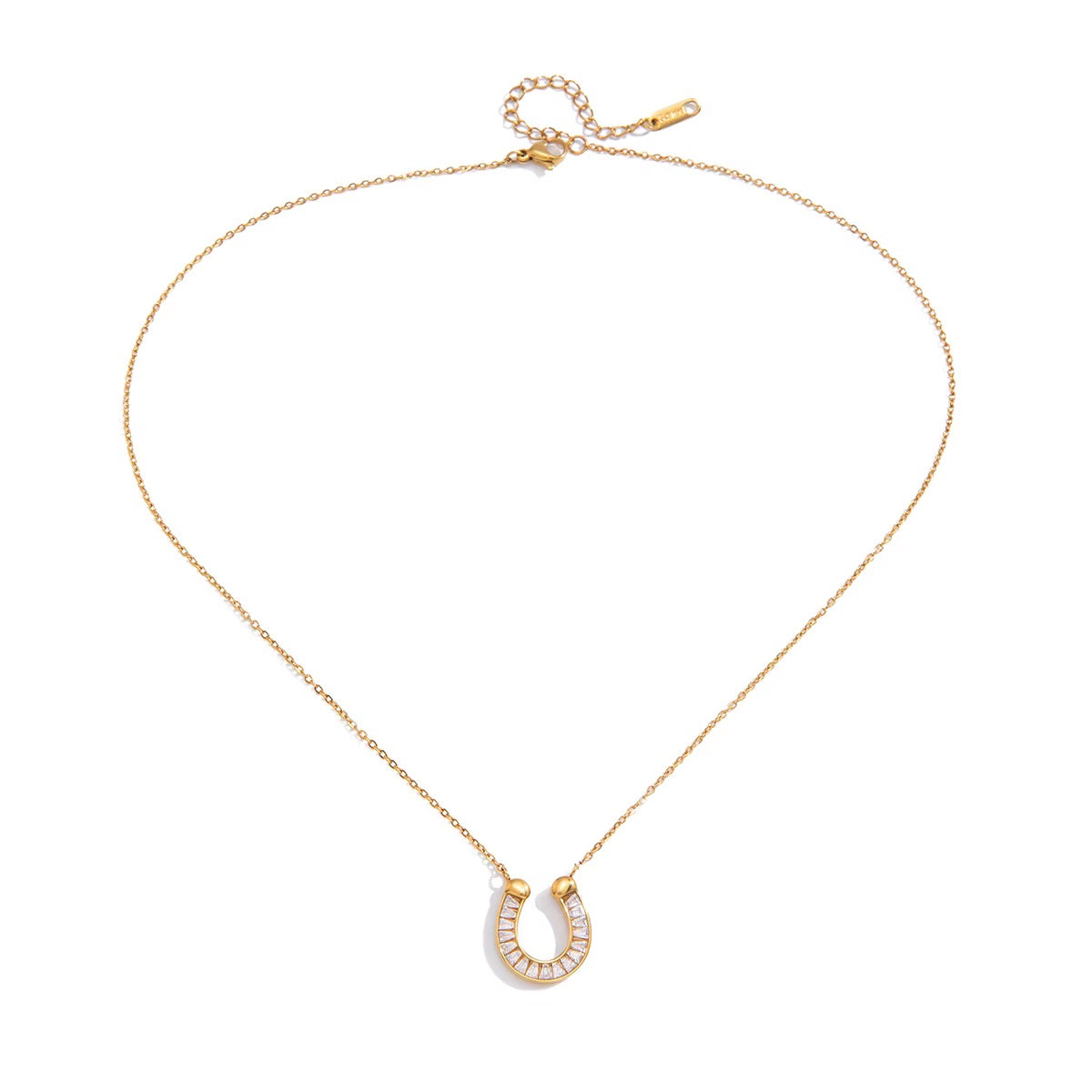 Horseshoe Charm Necklace