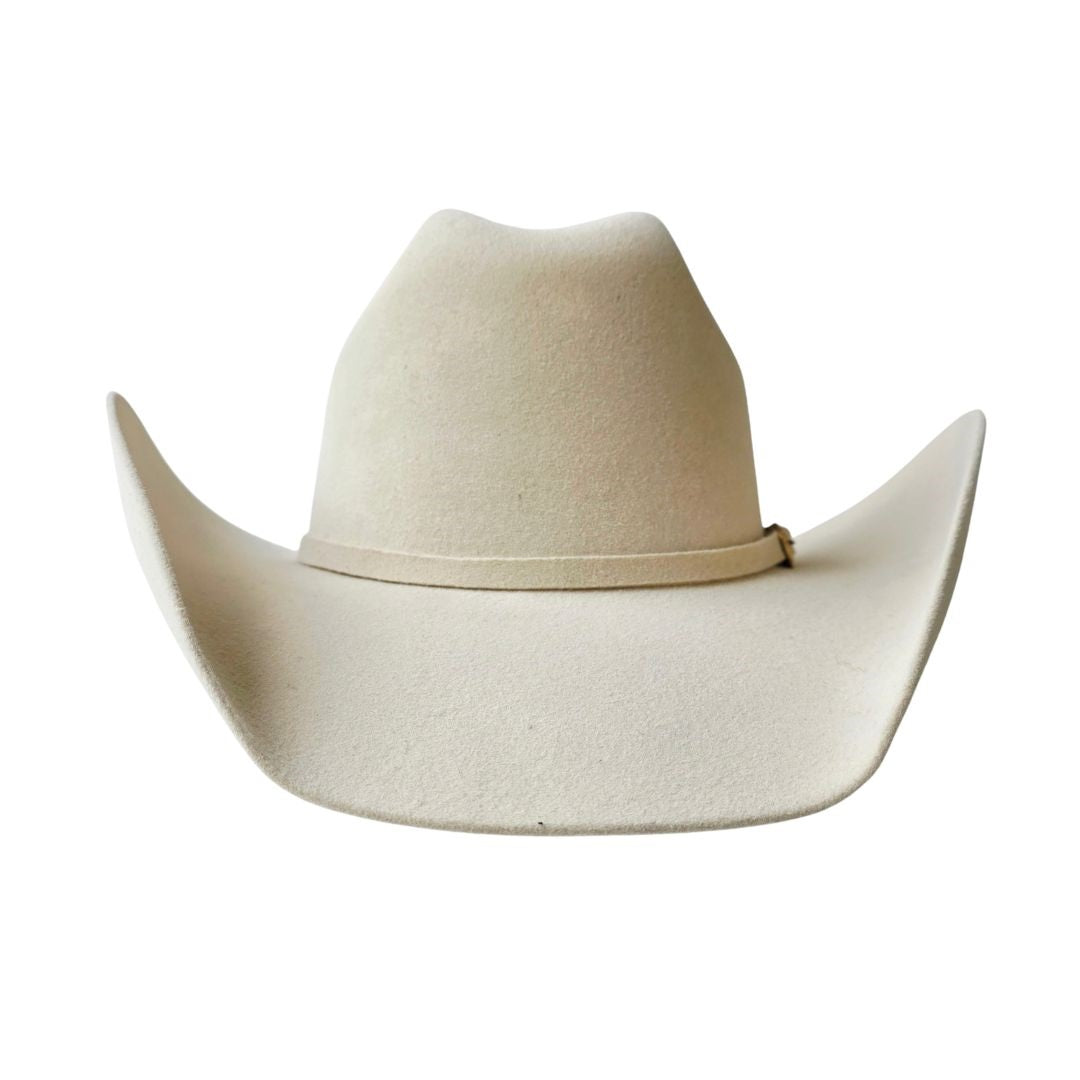Jordyn Western Chihuahua Crown Hat - Beige