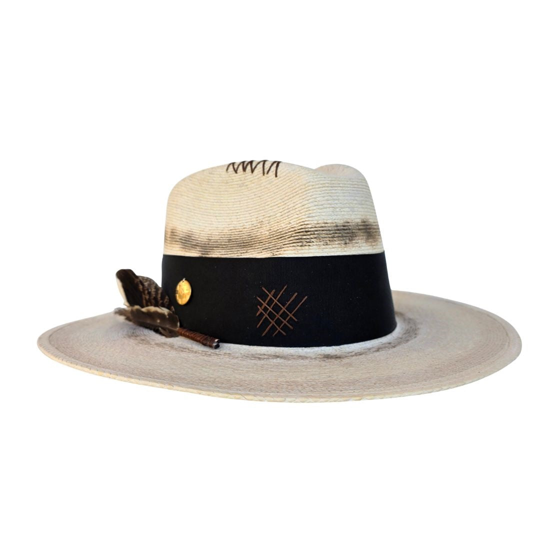 Josie Straw Western Crown Hat