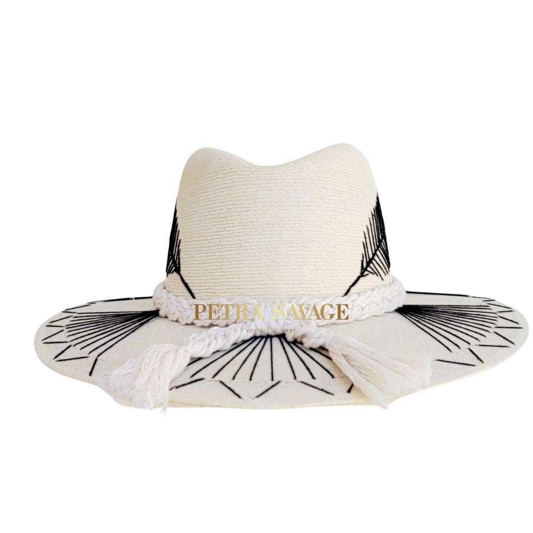 Kalliope Straw Indiana Crown Hat