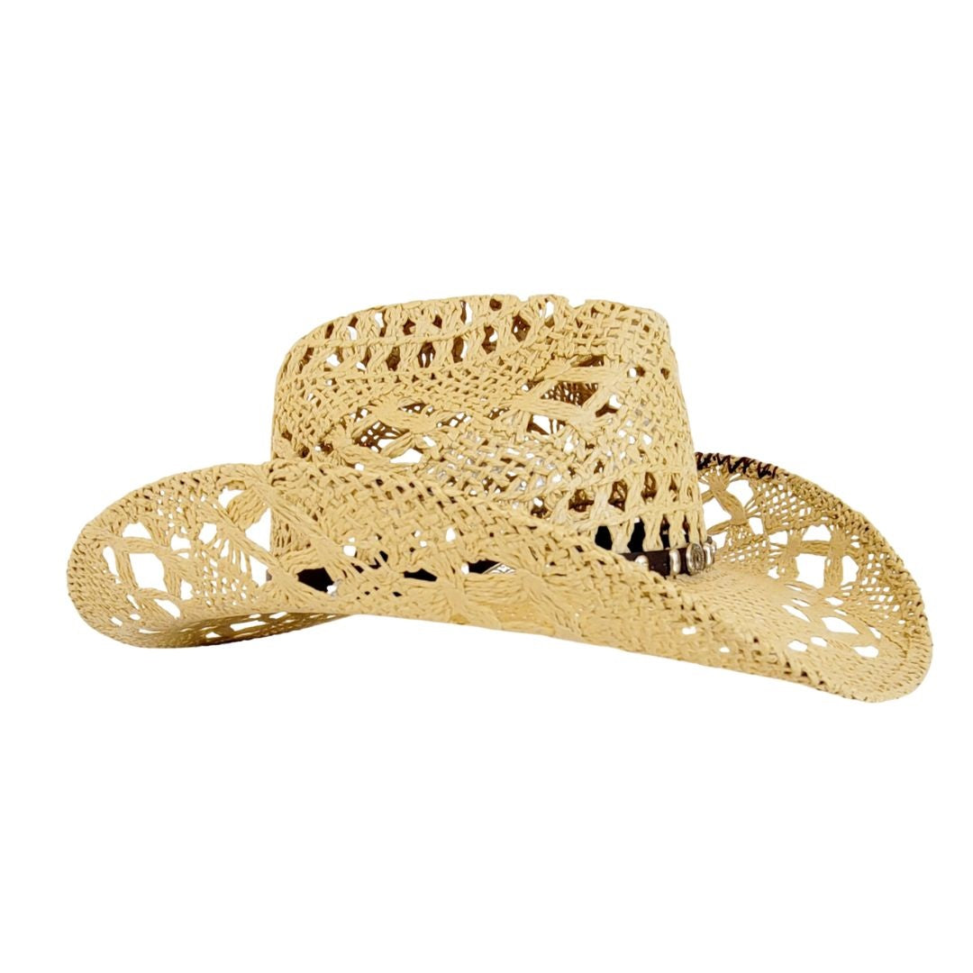 Keith Vented Straw Western Hat