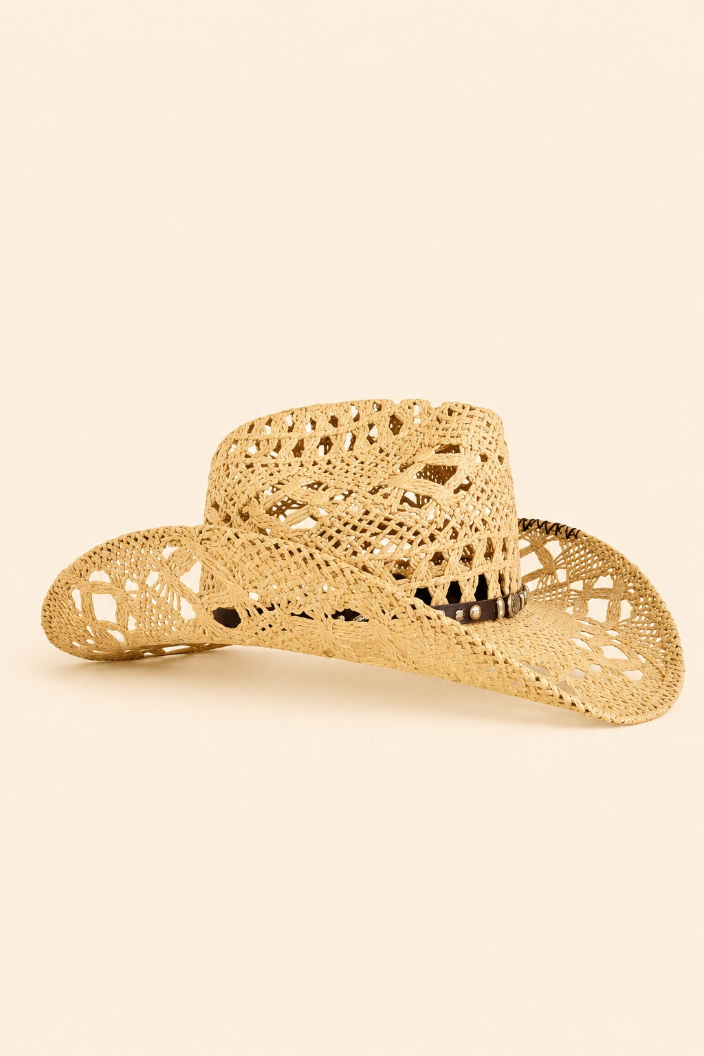 Keith Vented Straw Western Hat