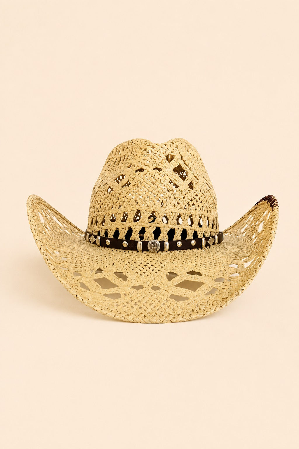 Keith Vented Straw Western Hat