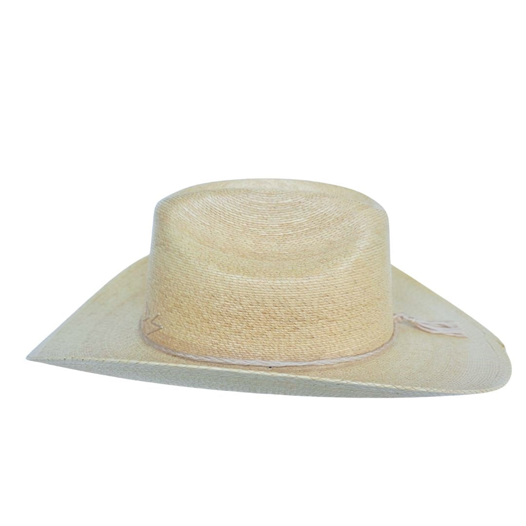 Khloe Straw Cowboy Crown Hat