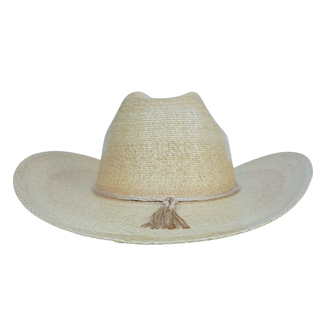 Khloe Straw Cowboy Crown Hat