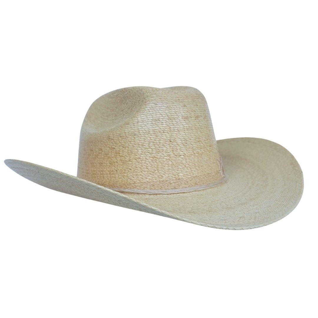 Khloe Straw Cowboy Crown Hat