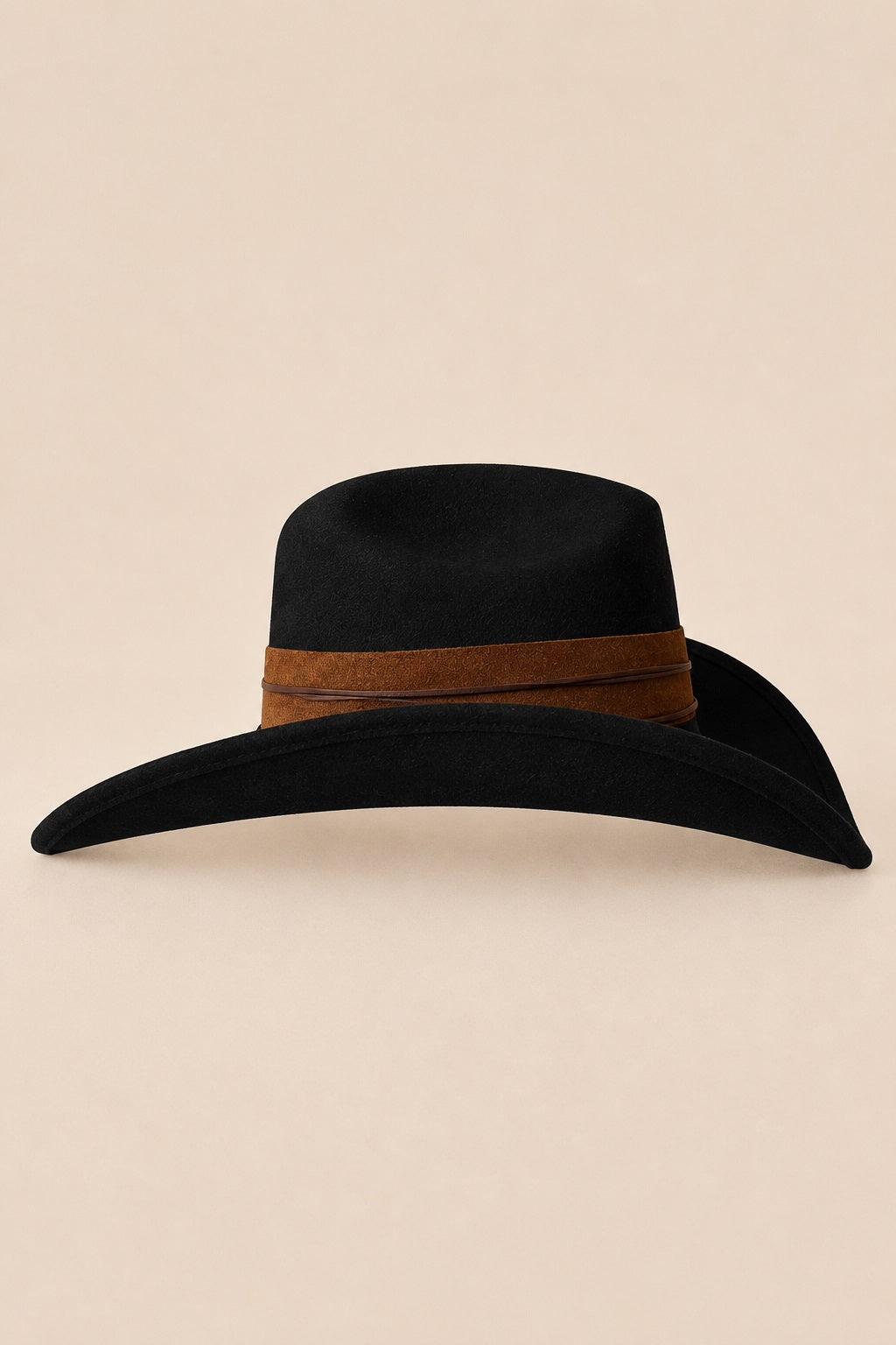 Kyveli Cowboy Crown Hat - Red