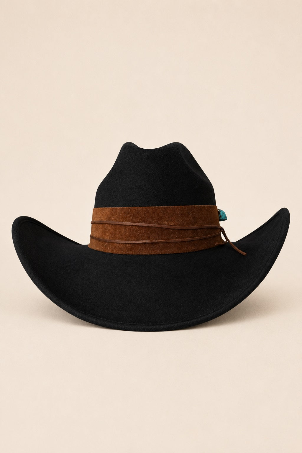 Kyveli Cowboy Crown Hat - Red