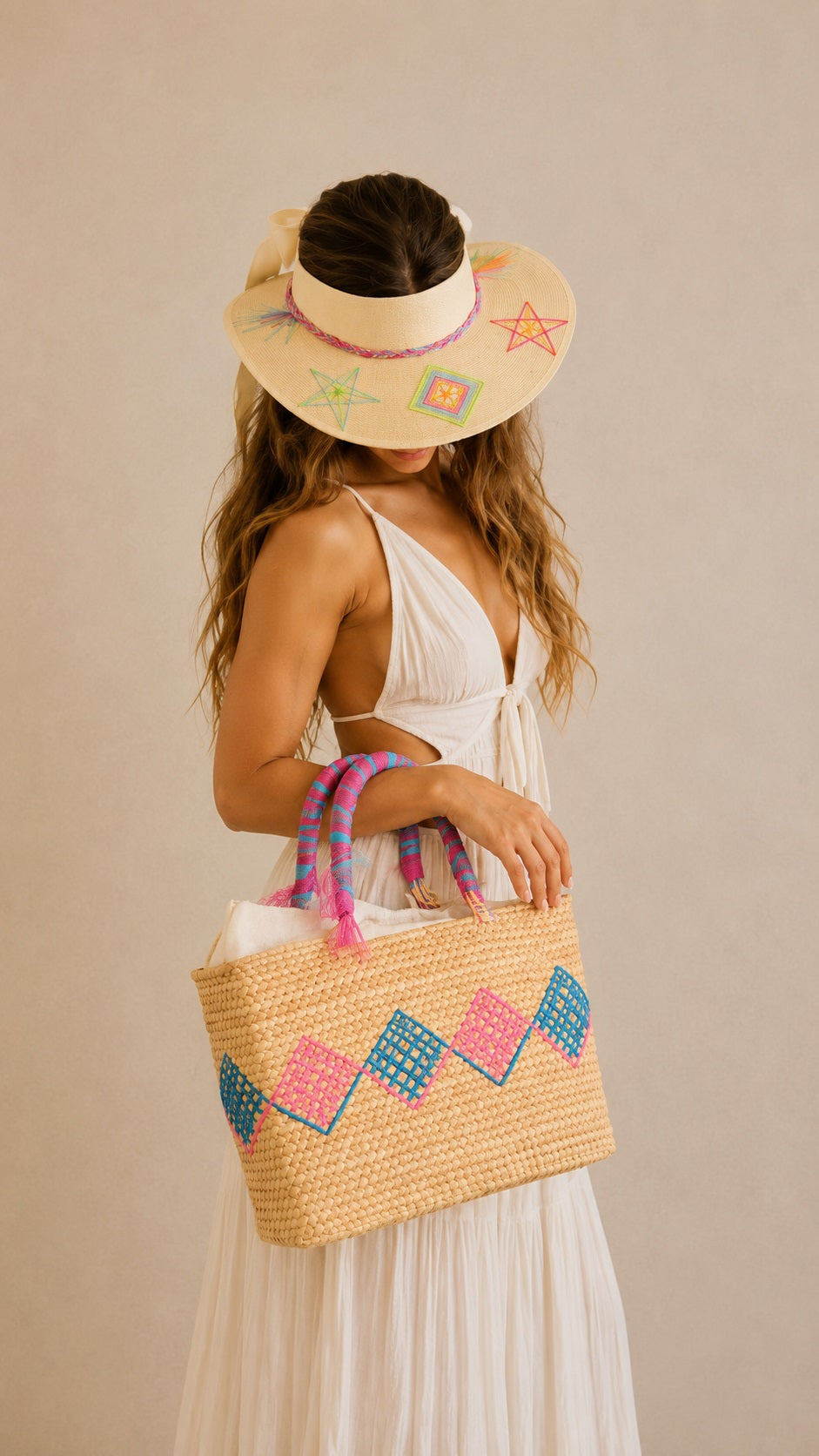 Lucia Woven Tote