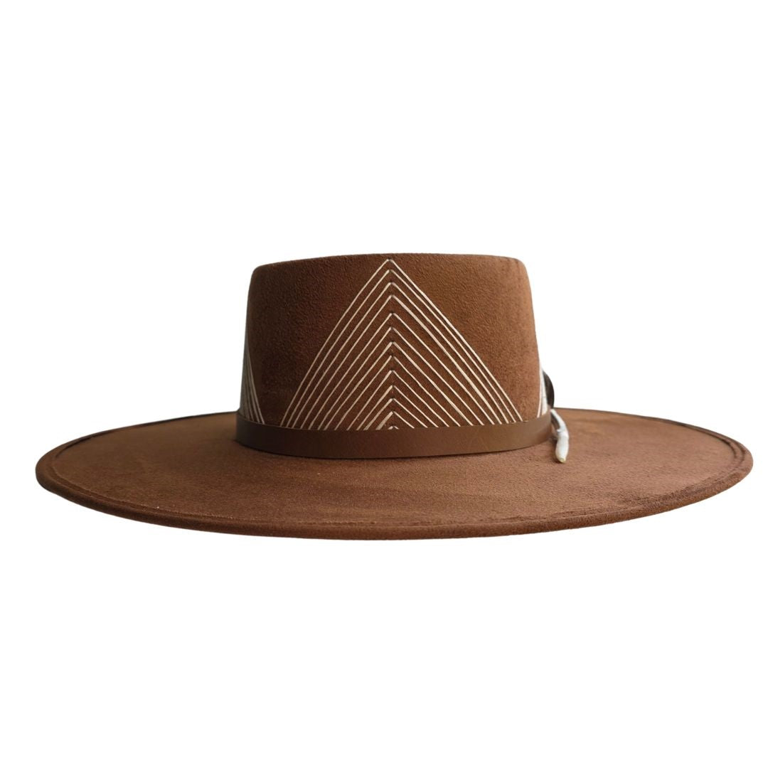 Lydie Telescope Crown Hat