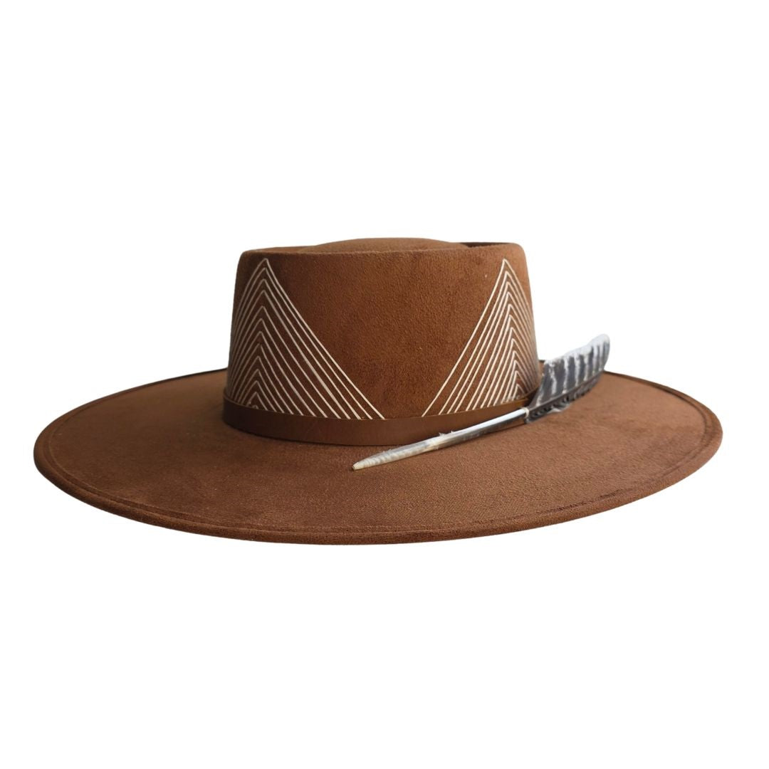 Lydie Telescope Crown Hat