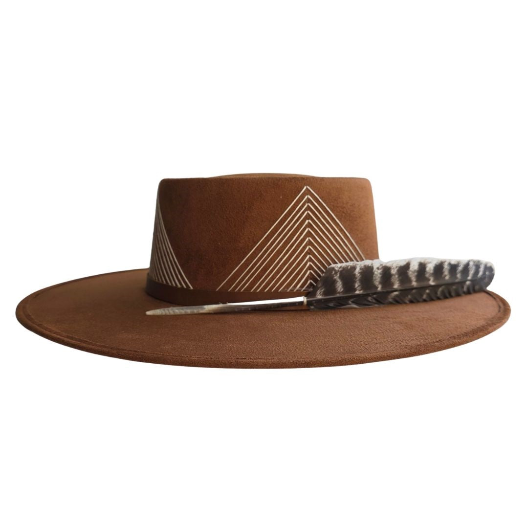 Lydie Telescope Crown Hat