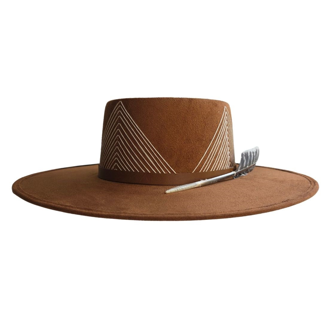 Lydie Telescope Crown Hat