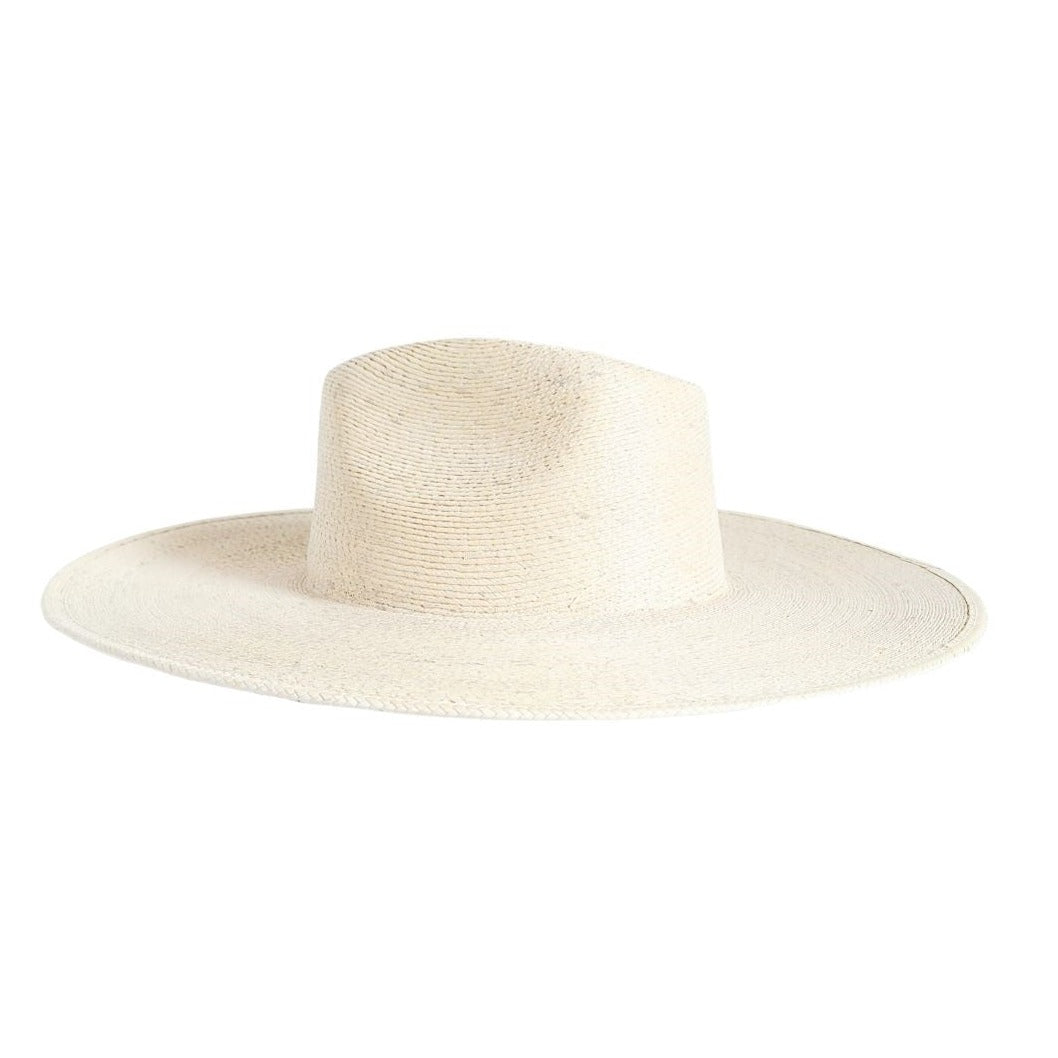 Macaria Straw Western Crown Hat