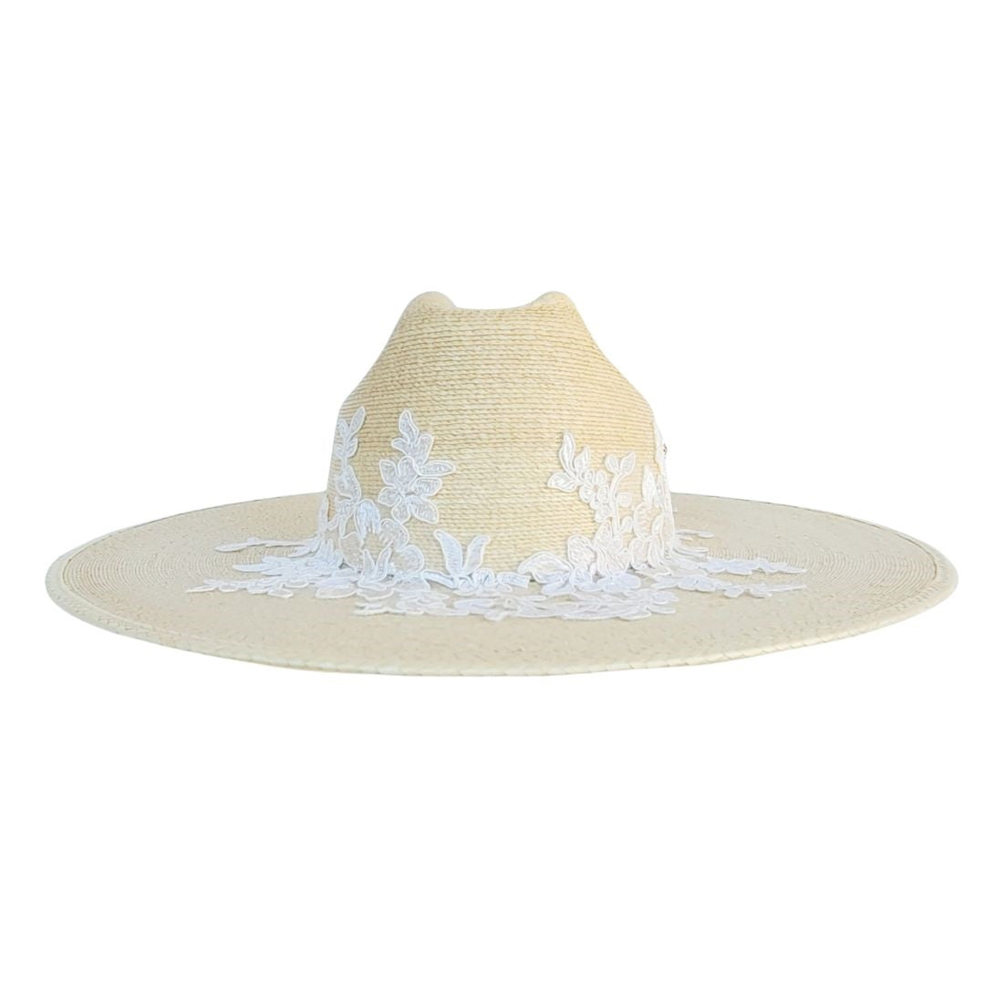 Matilda Straw Truman Crown Hat