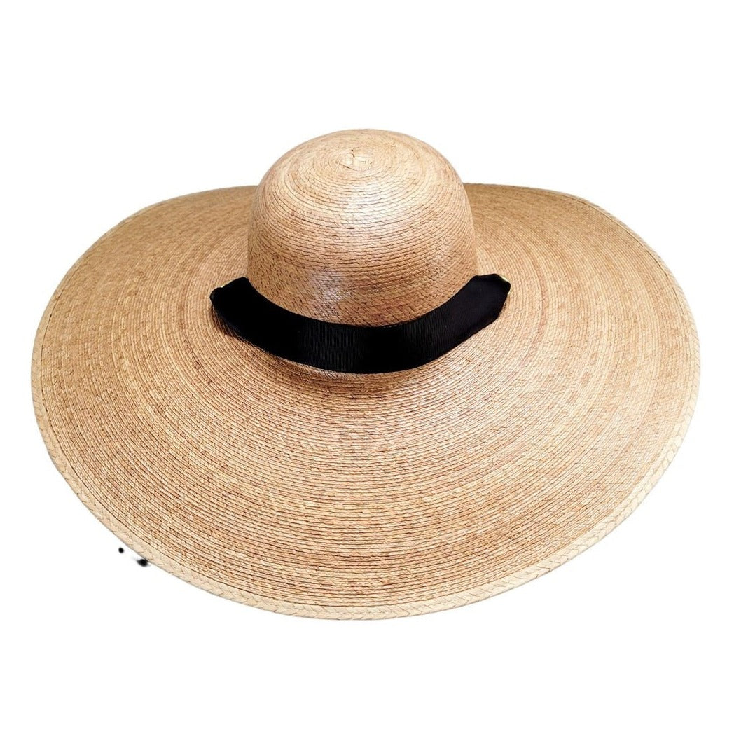 Mishell Straw Boater Crown Hat