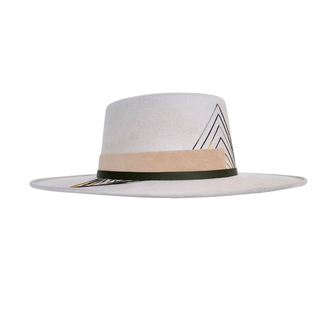 Madian Boater Crown Hat