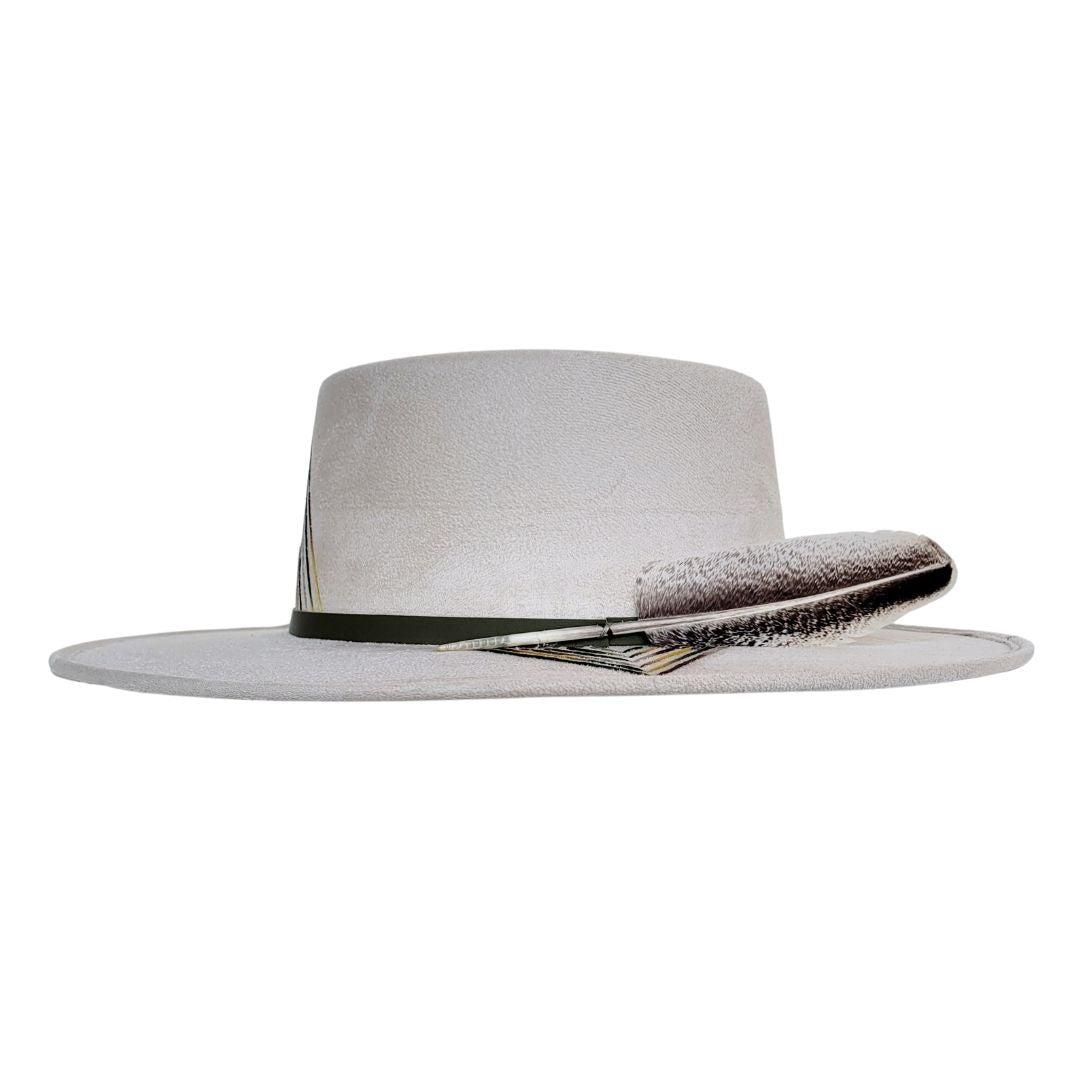 Madian Boater Crown Hat