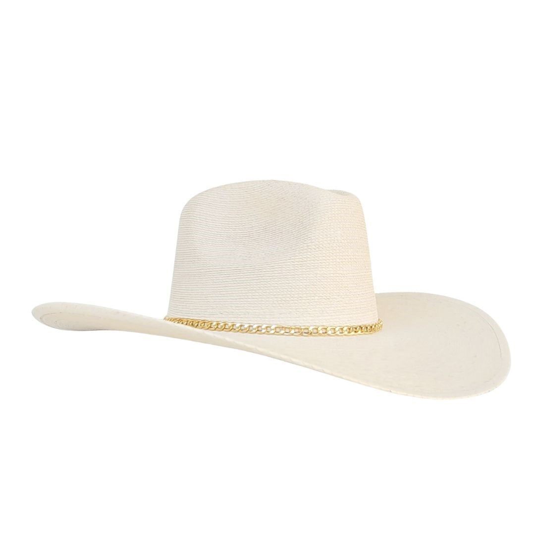 Maldue Straw Western Crown Hat
