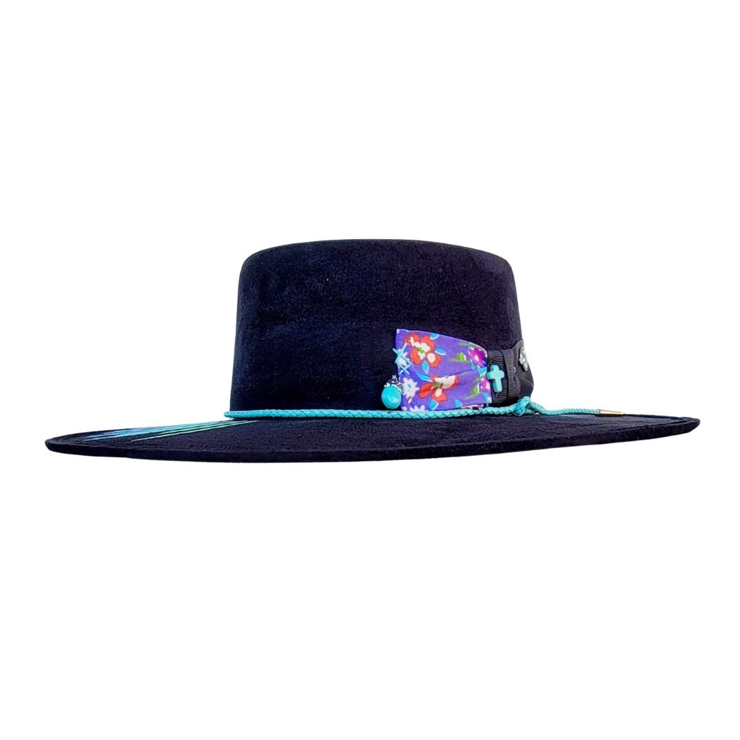 Mandy Telescope Crown Hat