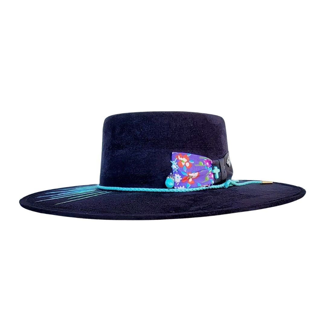 Mandy Telescope Crown Hat