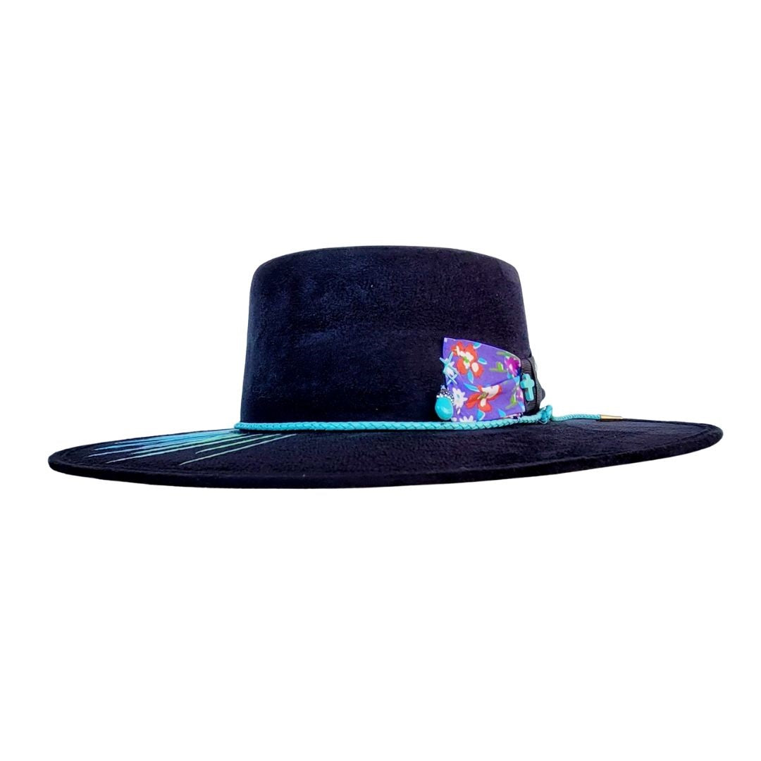 Mandy Telescope Crown Hat