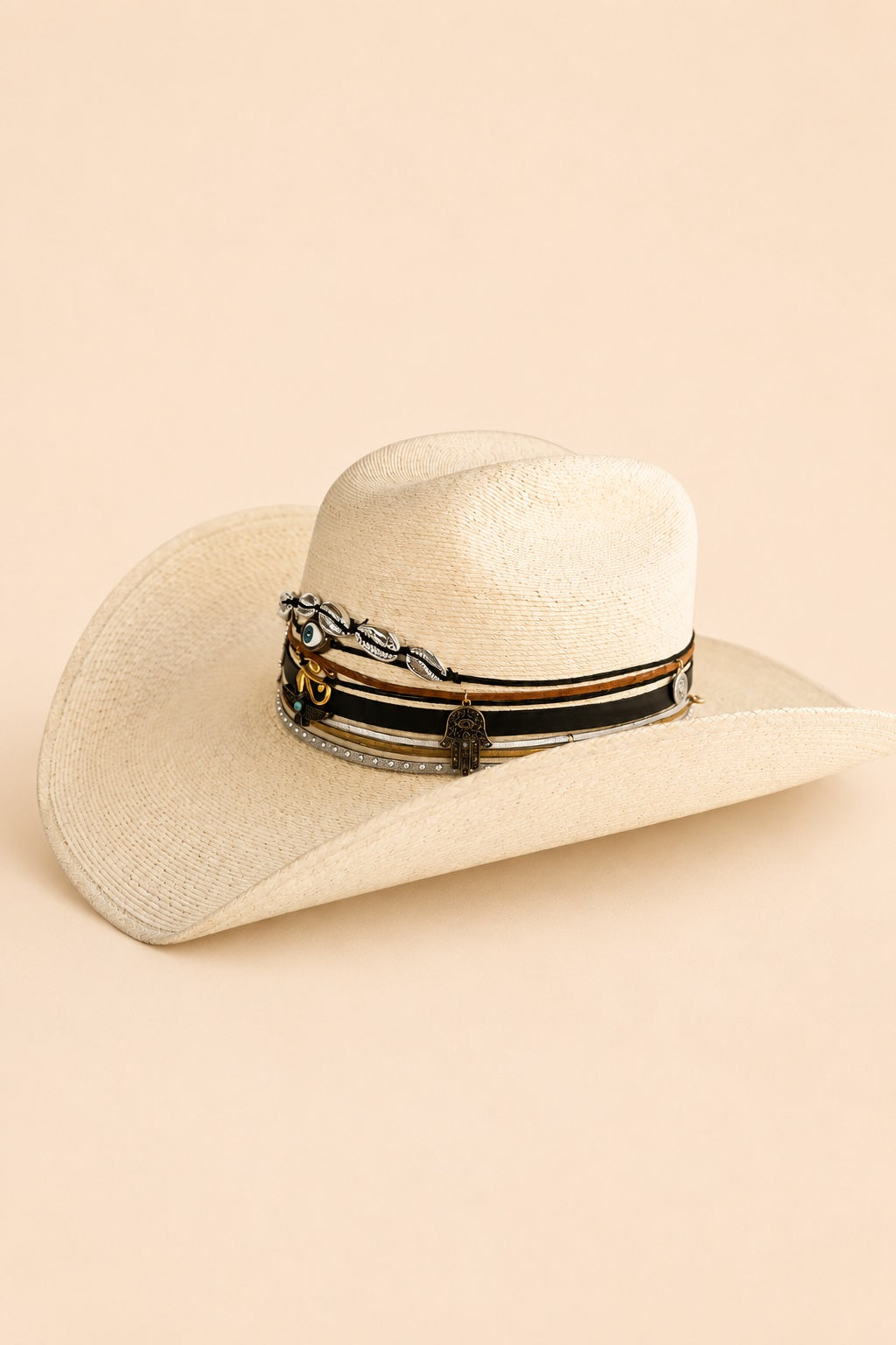 Marwa Straw Truman Crown Hat