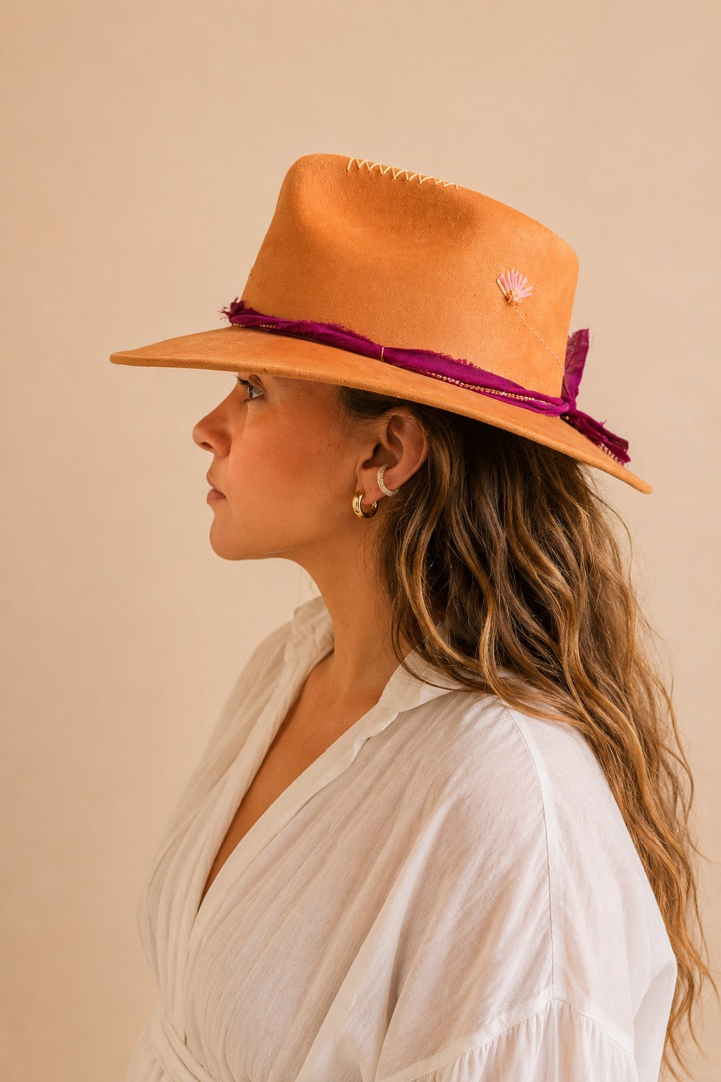 Melrose Fedora Crown Hat