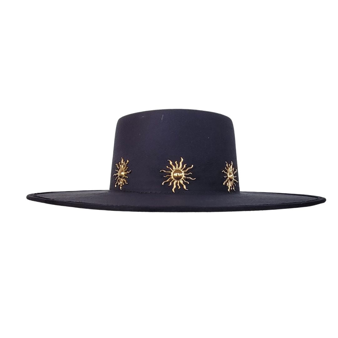 Merjan Telescope Crown Hat - Black