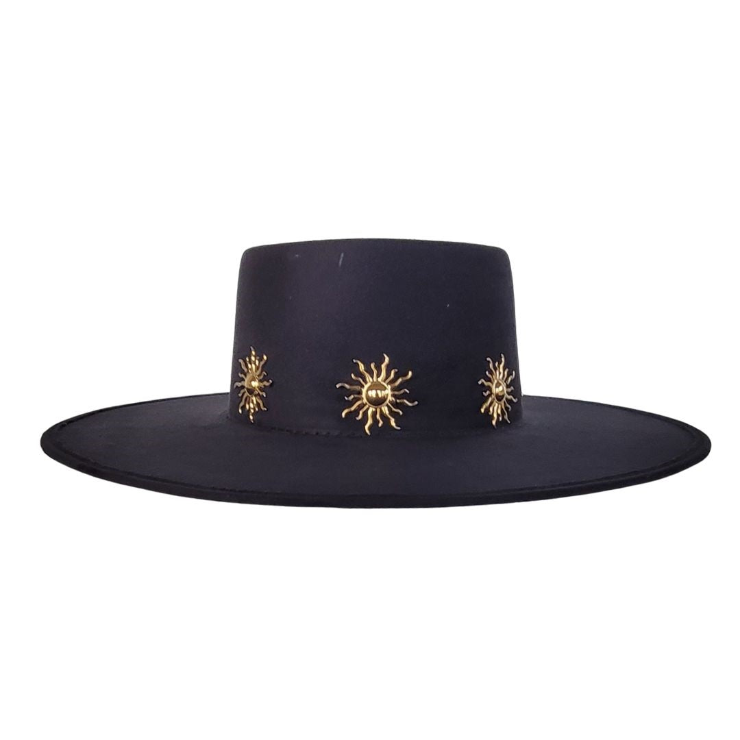 Merjan Telescope Crown Hat - Black