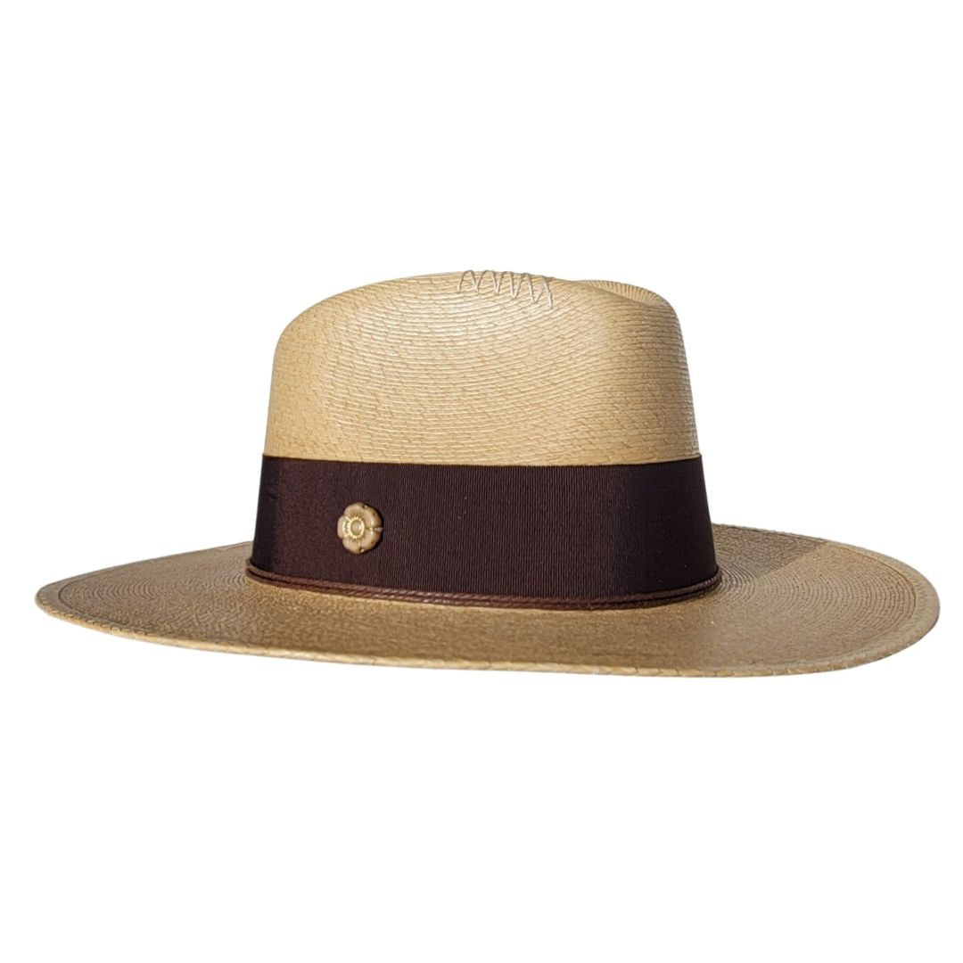 Orla Straw Western Crown Hat