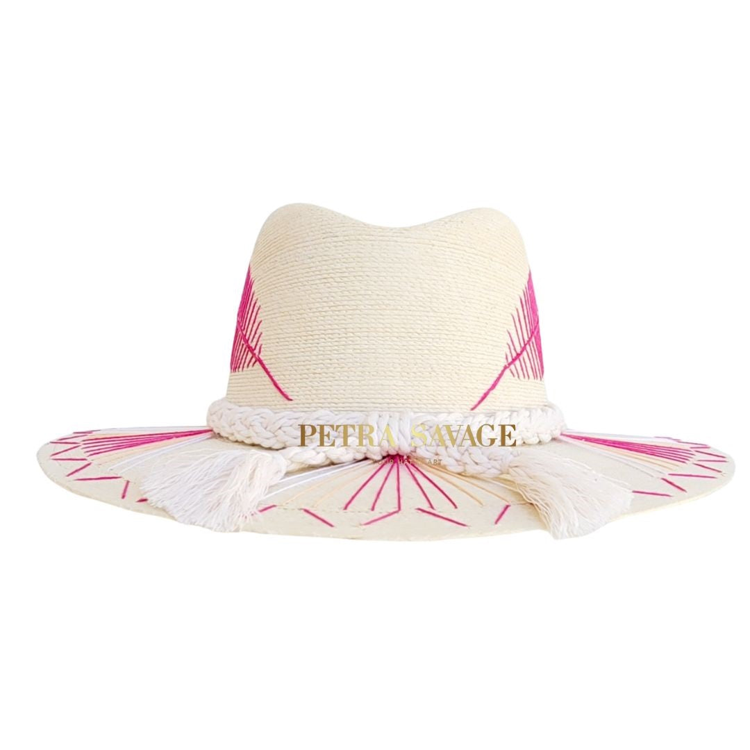 Paulina Straw Indiana Crown Hat