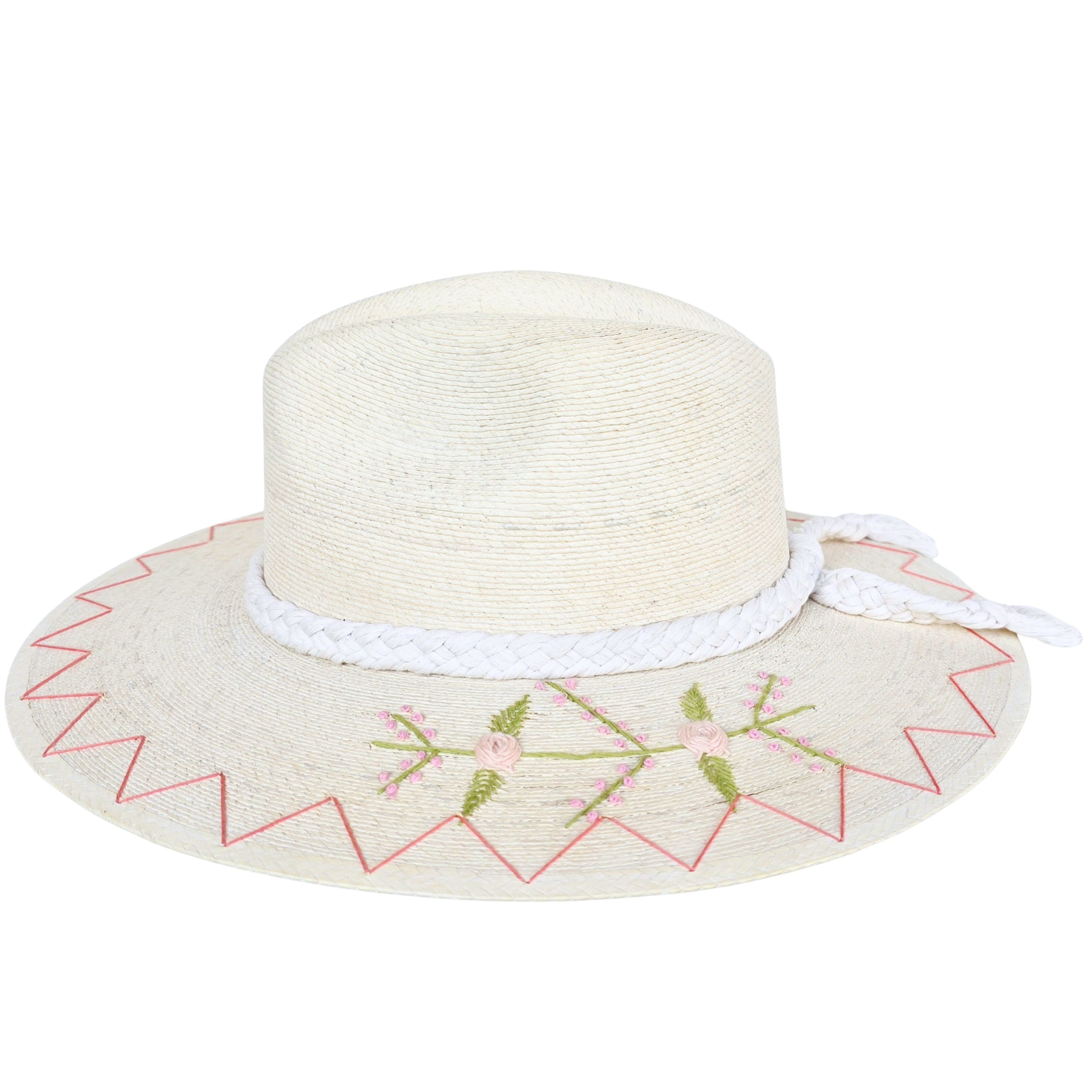 Pelagia Straw Indiana Crown Hat