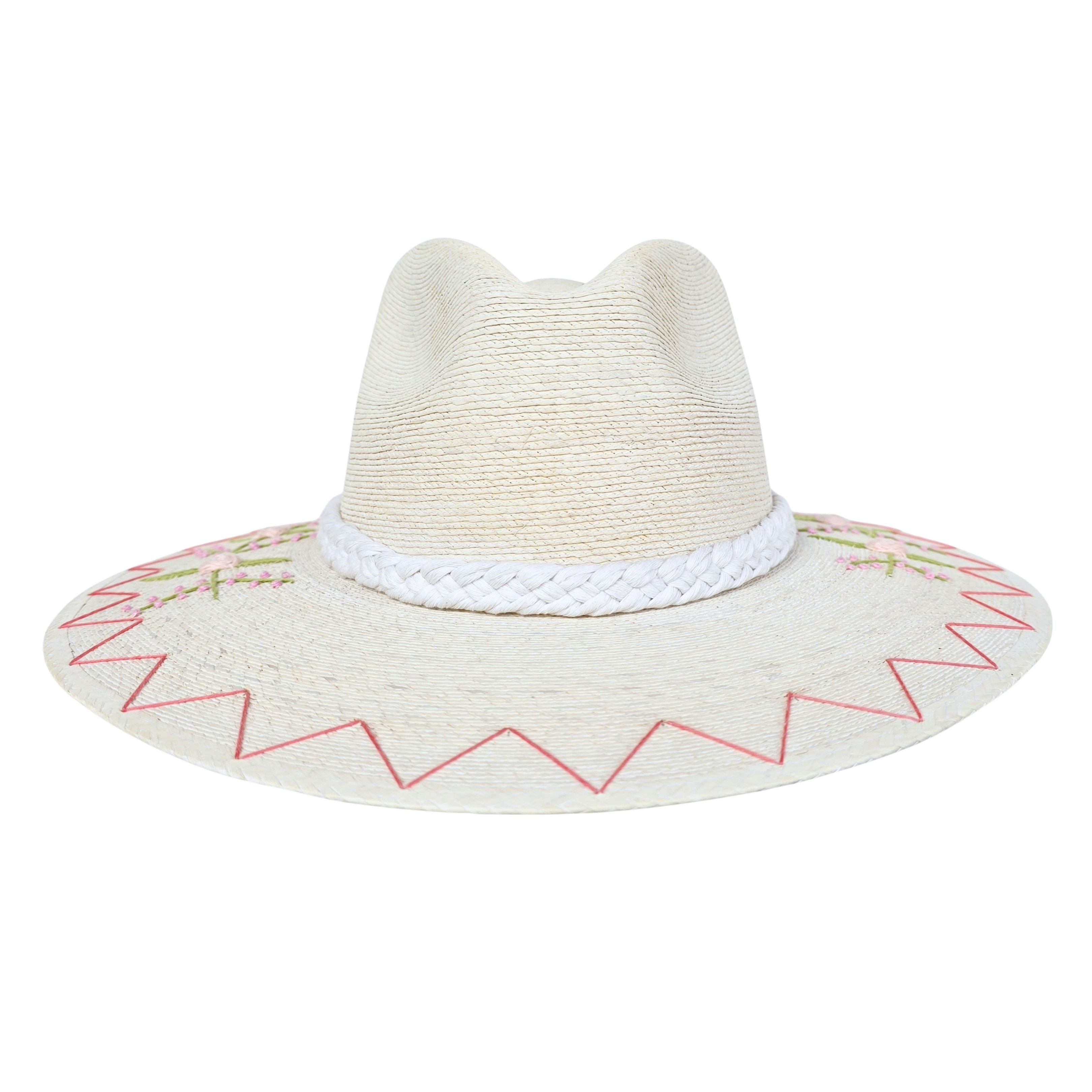 Pelagia Straw Indiana Crown Hat