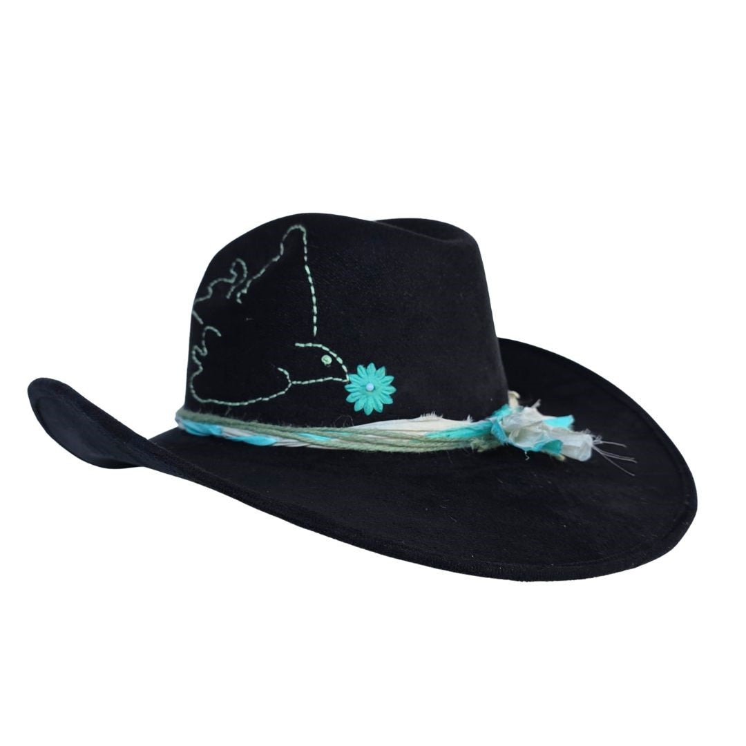 Penelope Cowboy Crown Hat -