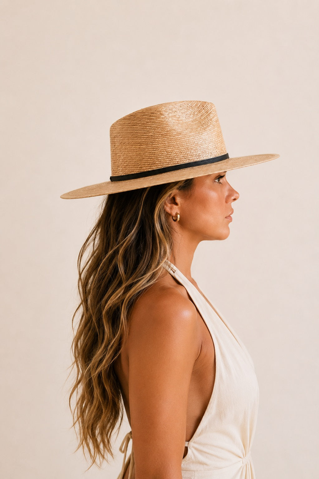 Piper Straw Explorer Crown Hat