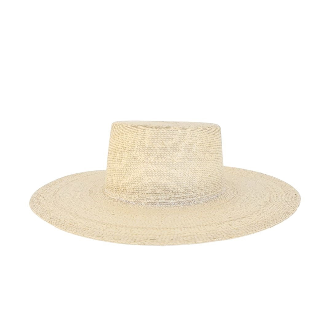 Porter Straw Boater Crown Hat