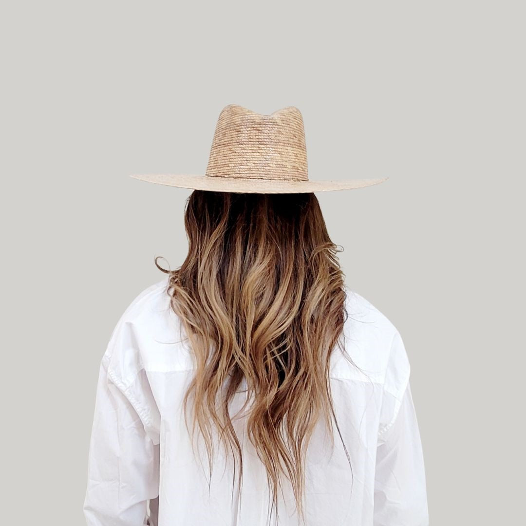 Rene Straw Explorer Crown Hat