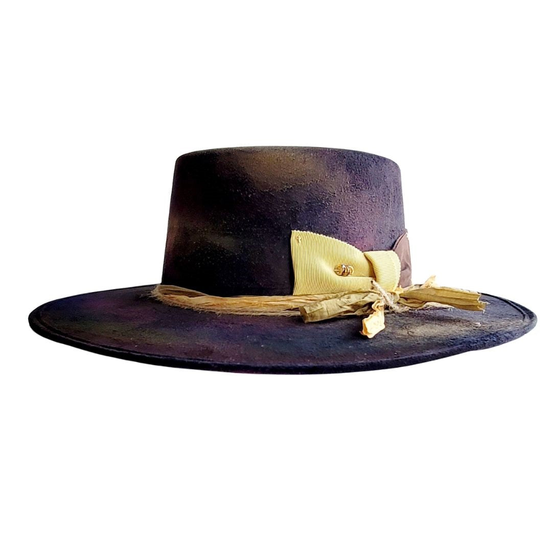 Romulus Boater Crown Hat