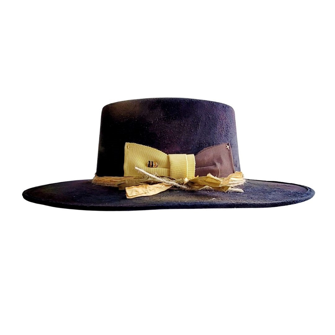 Romulus Boater Crown Hat