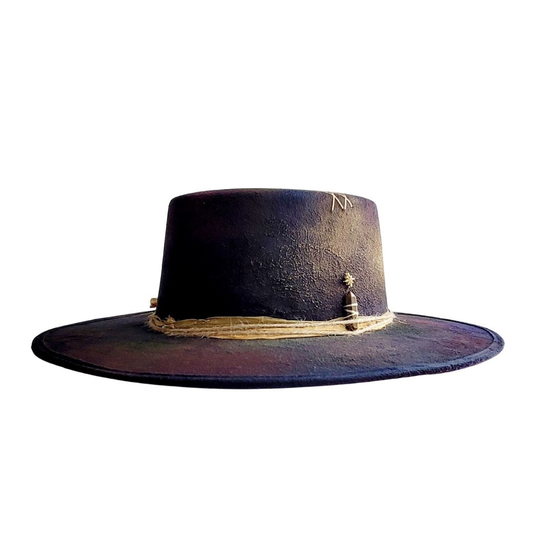 Romulus Boater Crown Hat