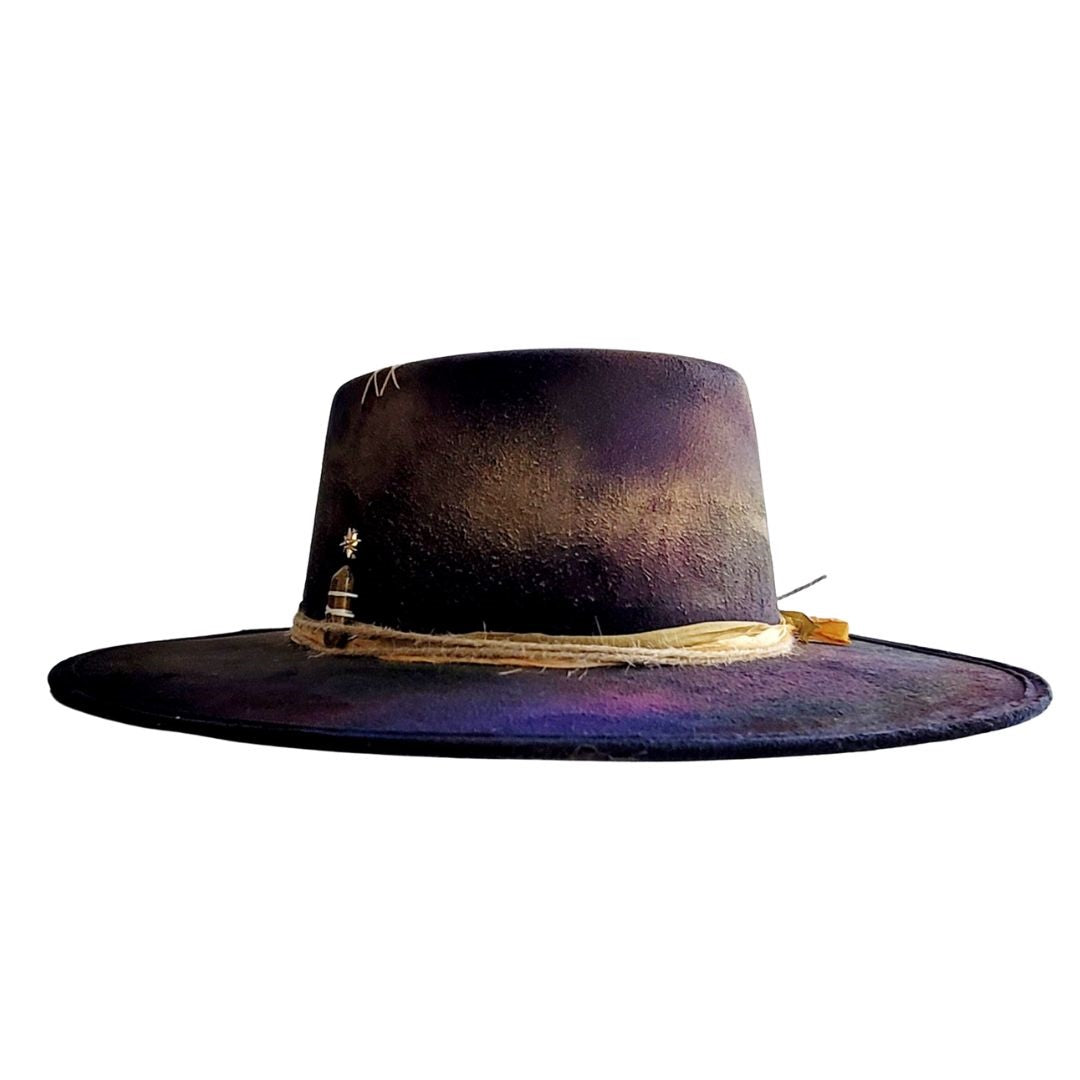 Romulus Boater Crown Hat