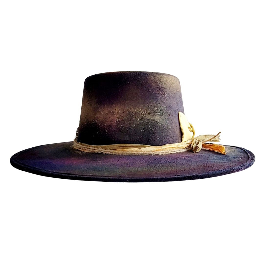 Romulus Boater Crown Hat