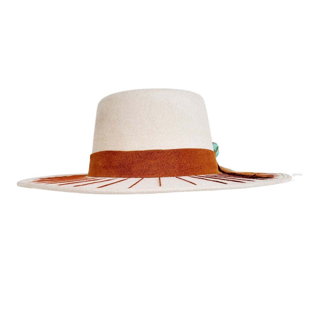 Saints Boater Crown Hat