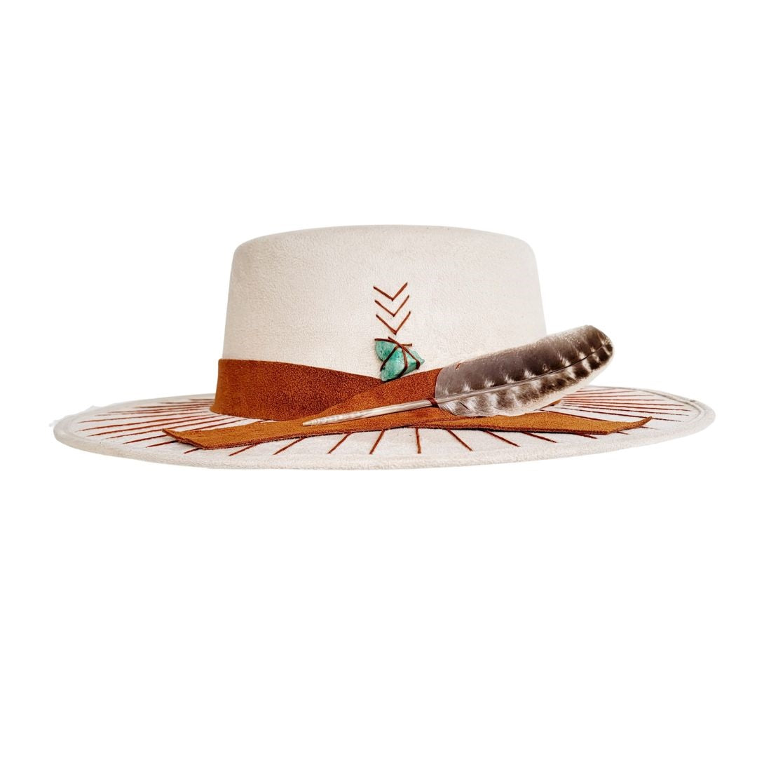 Saints Boater Crown Hat