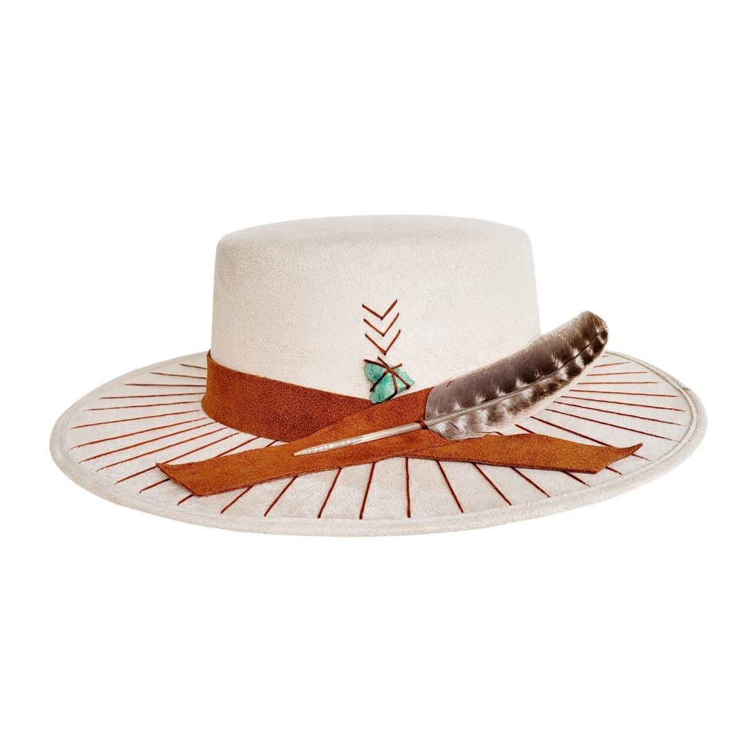 Saints Boater Crown Hat