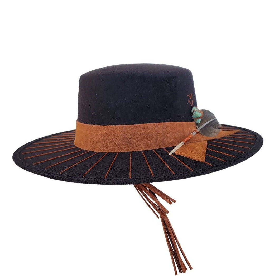 Saints Boater Crown Hat