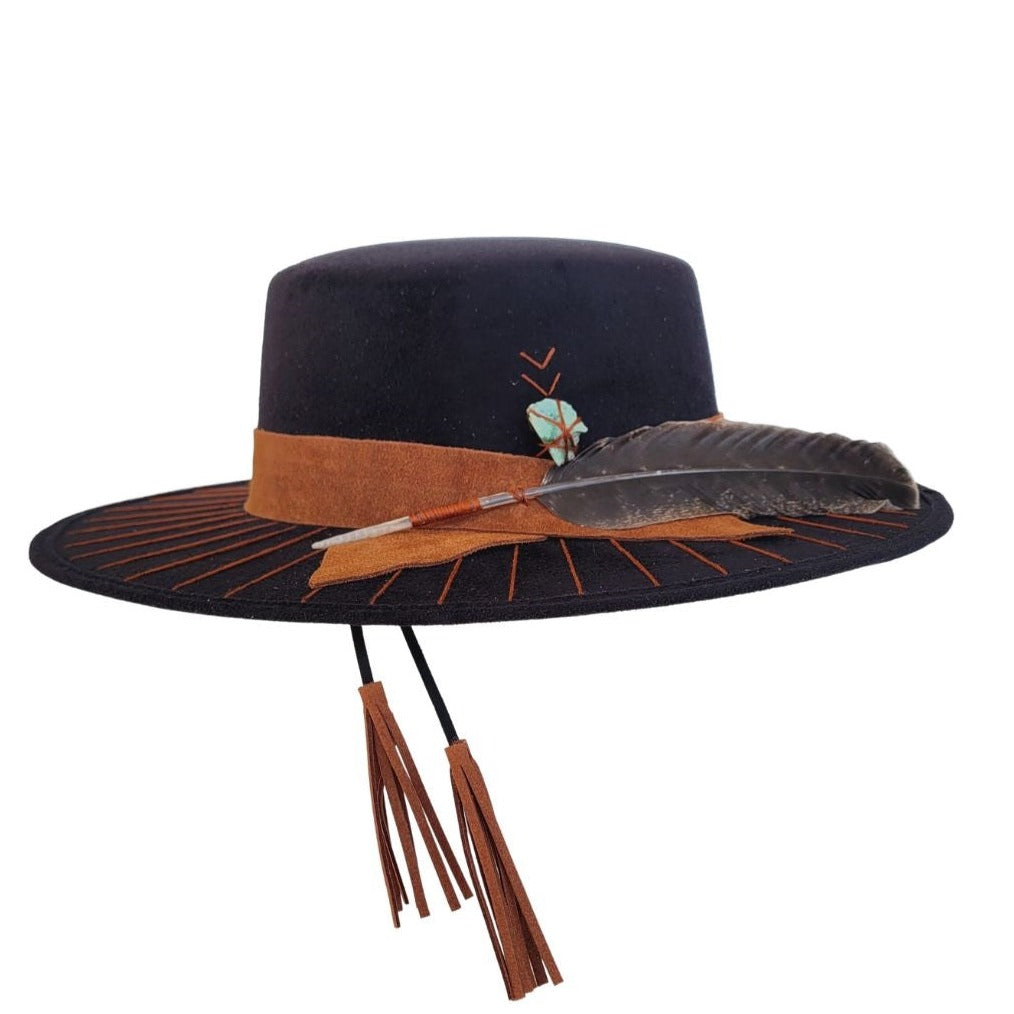 Saints Boater Crown Hat