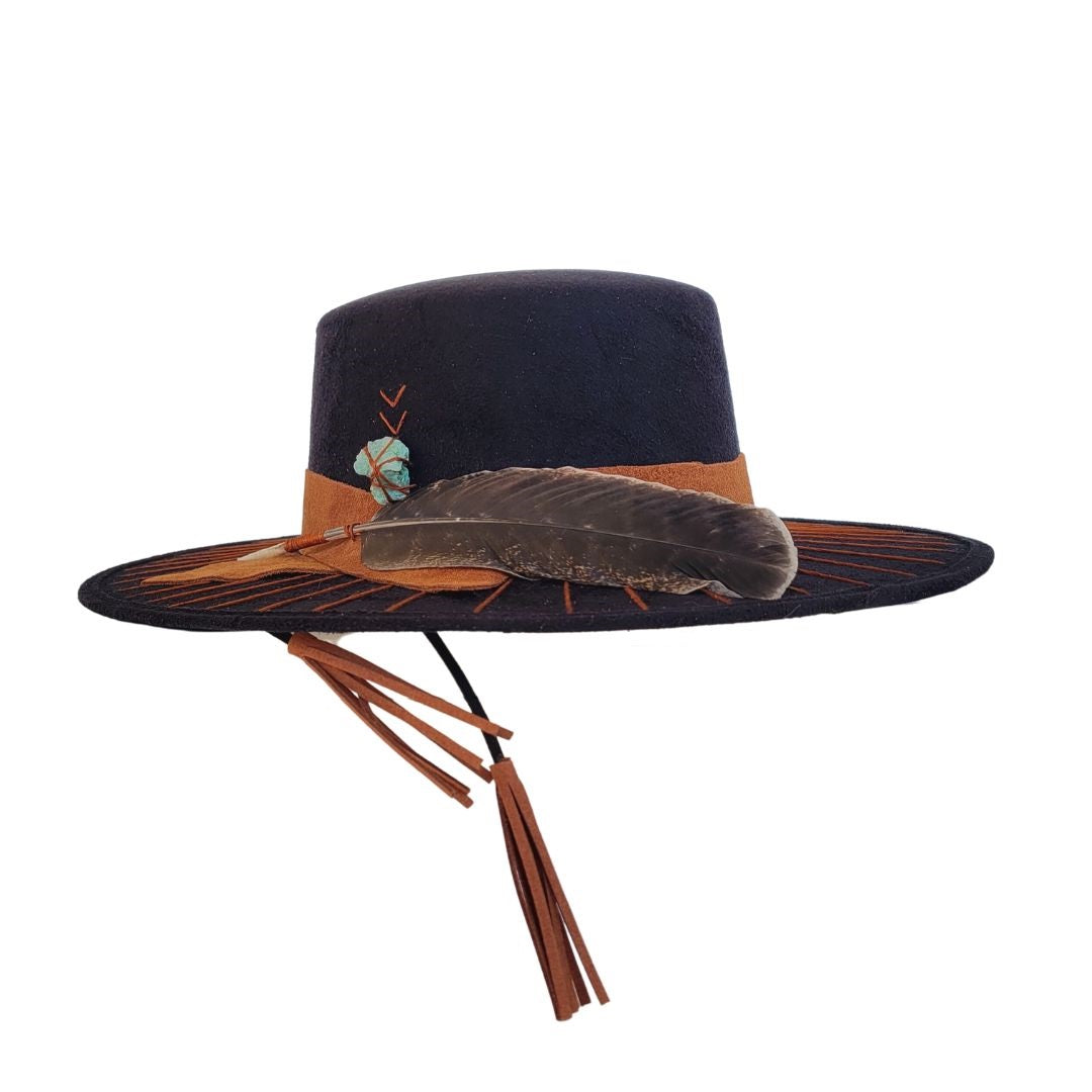 Saints Boater Crown Hat