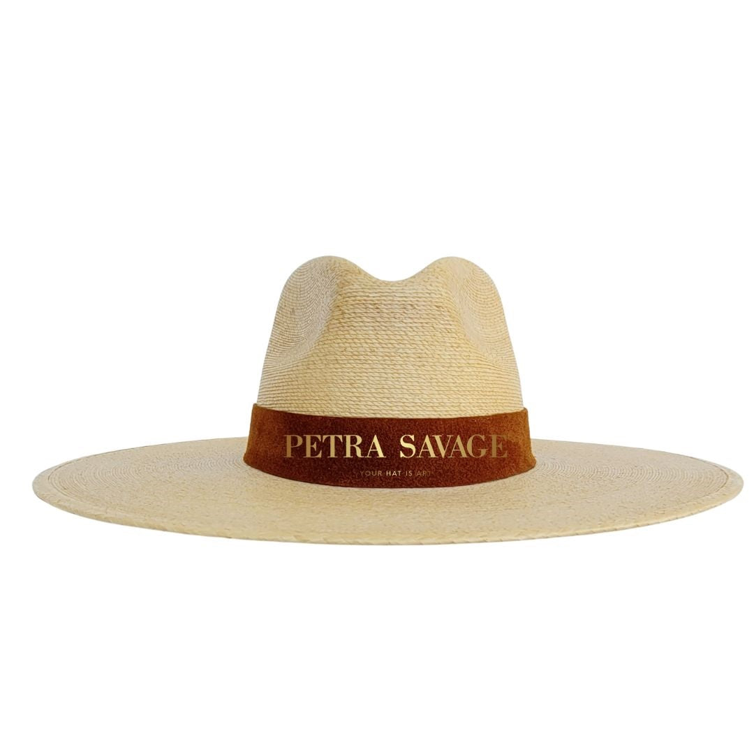 St. Vito Straw Indiana Crown Hat